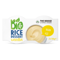 DESER RYŻOWY O SMAKU WANILIOWYM BEZGLUTENOWY BIO (2 x 130g)  260g 23213