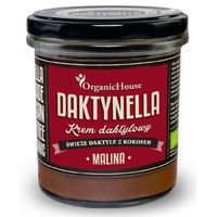 KREM KOKOS DAKTYLE MEDJOOL MALINA BEZGLUTENOWY BIO 280g 16599