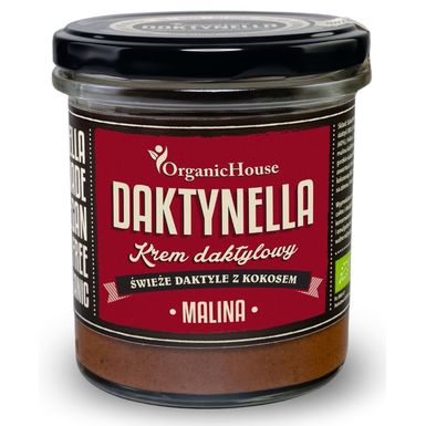 KREM KOKOS DAKTYLE MEDJOOL MALINA BEZGLUTENOWY BIO 280g 