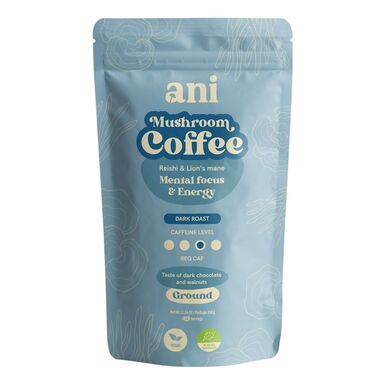 KAWA MIELONA ARABICA Z REISHI I LION'S MANE BIO 350g 