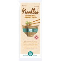 MAKARON (RYŻOWY RAZOWY Z DYNIĄ I IMBIREM) NOODLE SPAGHETTI BEZGLUTENOWY BIO 250g 7798