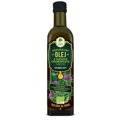 OLEJ Z NASION OSTROPESTU PLAMISTEGO BIO 250ml 