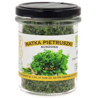 NATKA PIETRUSZKI SUSZONA BEZGLUTENOWA BIO 20g 