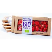 CZEKOLADA MLECZNA Z TRUSKAWKAMI BIO 53g 17475