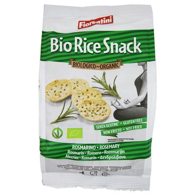 KRĄŻKI RYŻOWE Z ROZMARYNEM BEZGLUTENOWE BIO 40g 