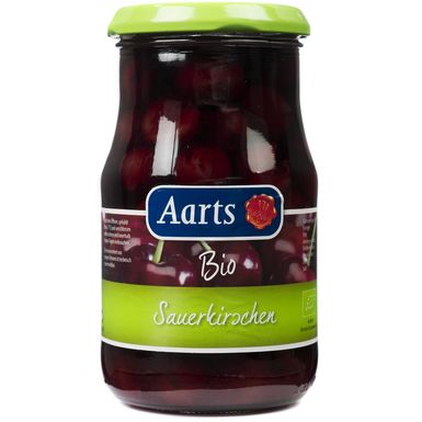 WIŚNIE CAŁE BEZ PESTEK W ZALEWIE BIO 350g 