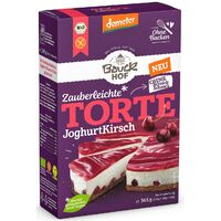 MIESZANKA NA CIASTO JOGURTOWO WIŚNIOWE BEZ PIECZENIA BEZGLUTENOWE DEMETER BIO 365g 22350