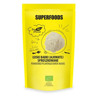 ŁUSKI BABKI JAJOWATEJ SPROSZKOWANE (BŁONNIK) BIO 150g 