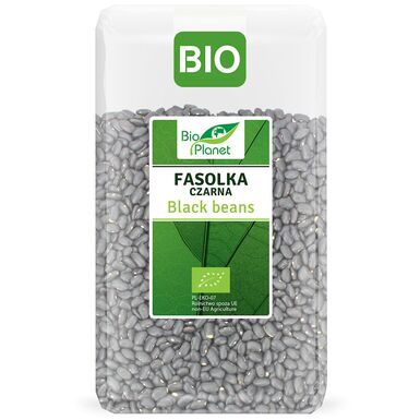 FASOLKA CZARNA BIO 1kg 