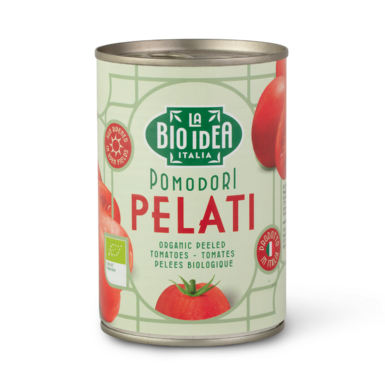 POMIDORY PELATI BEZ SKÓRY BIO 400g (240g) 