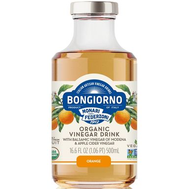 NAPÓJ O SMAKU POMARAŃCZY Z OCTEM BALSAMICZNYM Z MODENY BIO 500ml 