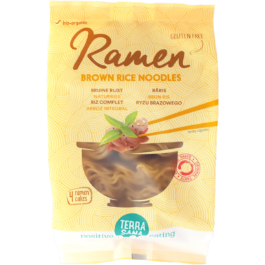 MAKARON (RYŻOWY RAZOWY) NOODLE RAMEN BEZGLUTENOWY BIO 280g 