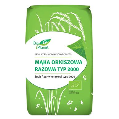 MĄKA ORKISZOWA RAZOWA TYP 2000 BIO 500g 