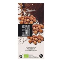 CZEKOLADA MLECZNA Z CAŁYMI ORZECHAMI LASKOWYMI BIO 100g 19697