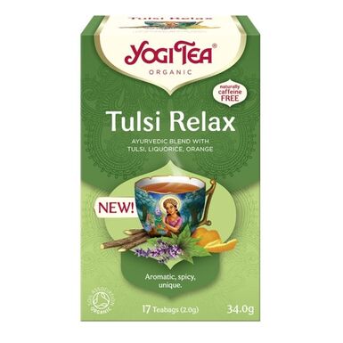 HERBATKA AJURWEDYJSKA TULSI RELAX BIO (17 x 2g) 34g 