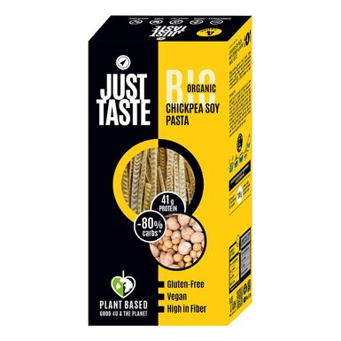 MAKARON PROTEINOWY (Z SOI I CIECIERZYCY) SPAGHETTI BEZGLUTENOWY BIO 250g 