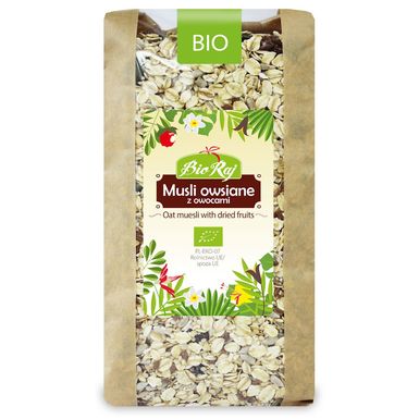 MUSLI OWSIANE Z OWOCAMI BIO 700g 