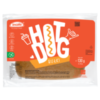 BUŁKI DO HOT-DOGÓW Z CEBULĄ BEZGLUTENOWE (2szt.) 130g 29555