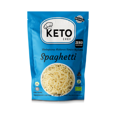 MAKARON (KONJAC) SPAGHETTI BEZGLUTENOWY BIO 270g (200g) 
