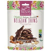 KAWAŁKI CZEKOLADY GORZKIEJ Z KARMELIZOWANYMI MIGDAŁAMI FAIR TRADE BEZGLUTENOWE BIO 120g 16821