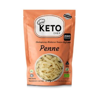 MAKARON (KONJAC) PENNE BEZGLUTENOWY BIO 270g (200g) 