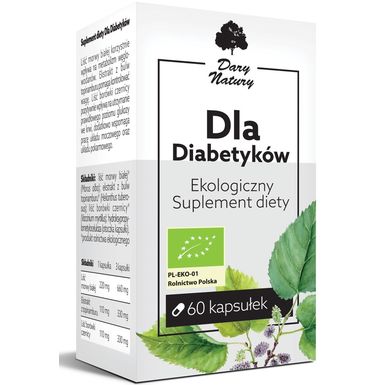 KAPSUŁKI DLA DIABETYKÓW BIO 60szt. (440 mg) 