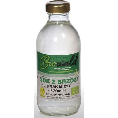 SOK Z BRZOZY SMAK MIĘTY BIO 330ml 