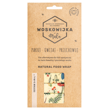 WOSKOWIJKI ZESTAW ROZMIAR S + M +L 