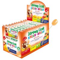 LIZAK O SMAKU MANGO Z WITAMINĄ D I C BEZ CUKRU BEZGLUTENOWY 6g 17606