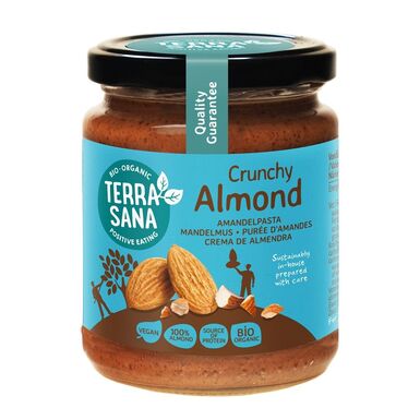 KREM Z PRAŻONYCH MIGDAŁÓW CRUNCHY BIO 250g 