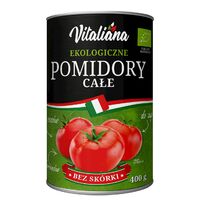 POMIDORY CAŁE BEZ SKÓRKI BIO 400g 22441