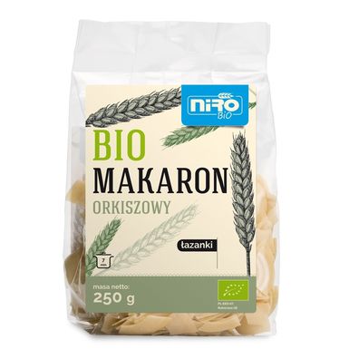 MAKARON (ORKISZOWY) ŁAZANKI BIO 250g 