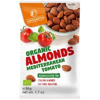 MIGDAŁY PRAŻONE O SMAKU POMIDOROWO ZIOŁOWYM BEZGLUTENOWE BIO 50g 18263