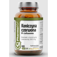 KONICZYNA CZERWONA EKSTRAKT (500 mg) BEZGLUTENOWY 60 KAPSUŁEK 26184