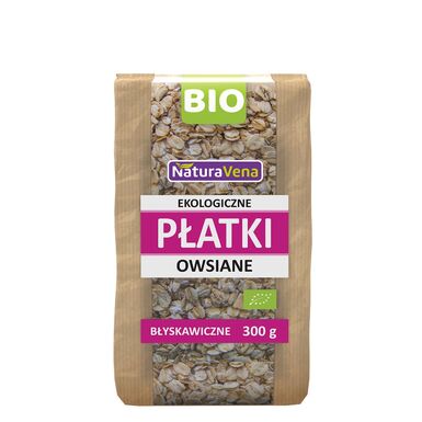 PŁATKI OWSIANE BŁYSKAWICZNE BIO 300g 