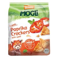 KRAKERSY ORKISZOWE Z PAPRYKĄ, POMIDORAMI I OREGANO DEMETER BIO 80g 16268