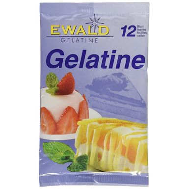 ŻELATYNA W LISTKACH (12 LISTKÓW) BIO 20g 