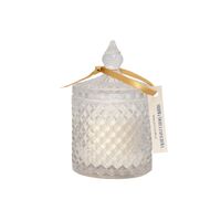 ŚWIECA SOJOWA ZAPACHOWA W KRYSZTALE SŁONY KARMEL 250ml 28067