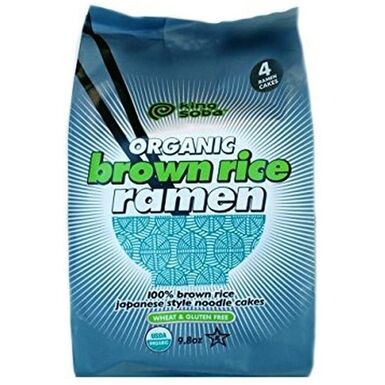 MAKARON (RYŻOWY RAZOWY) RAMEN W STYLU JAPOŃSKIM GNIAZDA BEZGLUTENOWY BIO 280g 