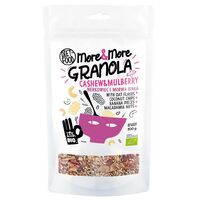 GRANOLA Z ORZECHAMI NERKOWCA I MORWĄ BIAŁĄ BIO 300g 28211