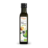 OLEJ Z MIĄŻSZU AWOKADO TŁOCZONY NA ZIMNO KETO BIO 250ml 