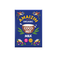 COCONUT MILK NAPÓJ KOKOSOWY BEZ GUMY GUAR (17 % TŁUSZCZU) BIO 500ml (KARTON) 27209