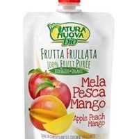 MUS JABŁKO MANGO BRZOSKWINIA BEZ DODATKU CUKRÓW BIO 100g 8605