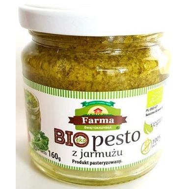 PESTO Z JARMUŻU BEZGLUTENOWE BIO 160g 