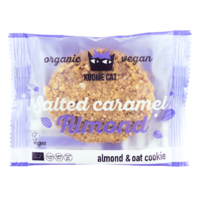 CIASTKO WEGAŃSKIE Z SOLONYMI KARMELIZOWANYMI MIGDAŁAMI BEZGLUTENOWE BIO 50g 21705