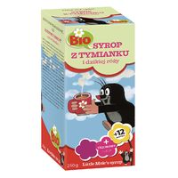 SYROP DLA DZIECI Z TYMIANKU I DZIKIEJ RÓŻY BIO 250g 11846