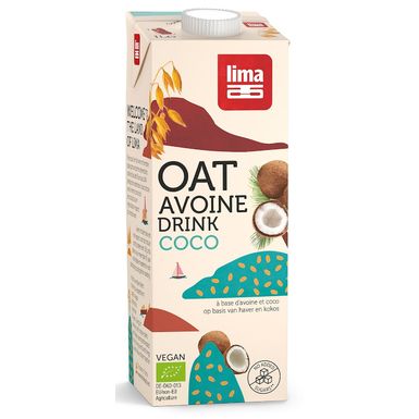 NAPÓJ OWSIANO KOKOSOWY BEZ DODATKU CUKRÓW BIO 1L 