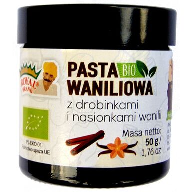 PASTA WANILIOWA BIO 50g 