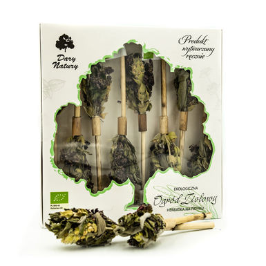 HERBATKA NA PATYKU ZIOŁOWY OGRÓD BIO (8 x 2,4g) 19,2g 