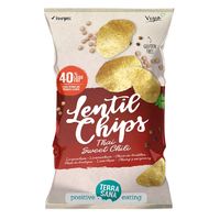 CHIPSY Z SOCZEWICY O SMAKU TAJSKIEGO SŁODKIEGO CHILI BEZGLUTENOWE BIO 75g 20163